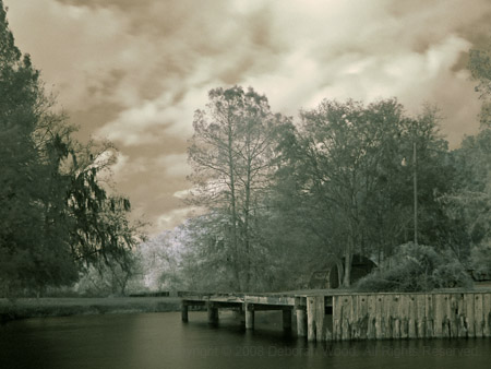 View to a pier