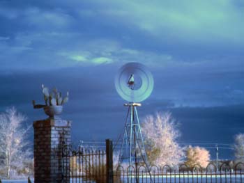 Windmill in motion